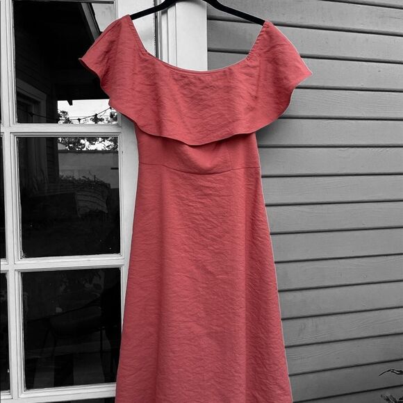 Vici/Sugar Lips Off Shoulder Ruffle Dress XS - Picture 5 of 8